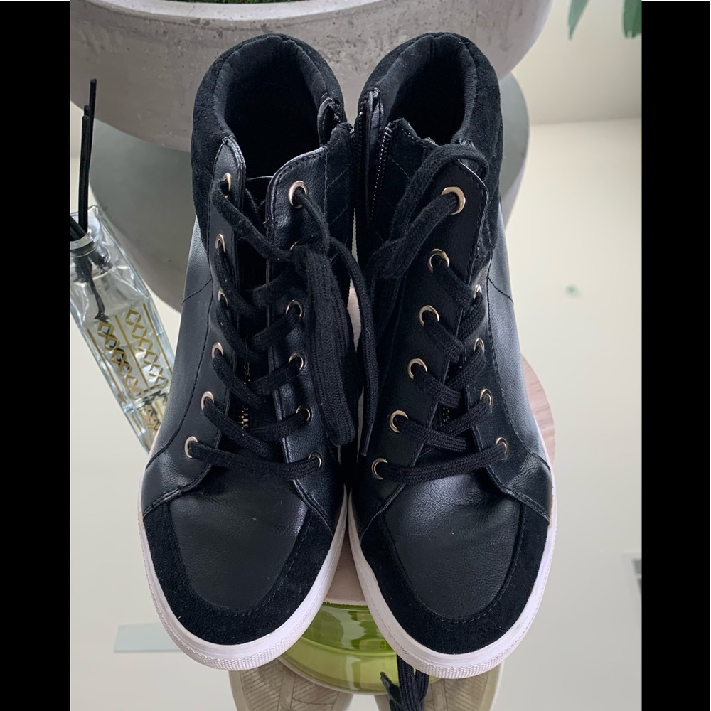 Beautiful ALDO Zipper Wedge Sneaker